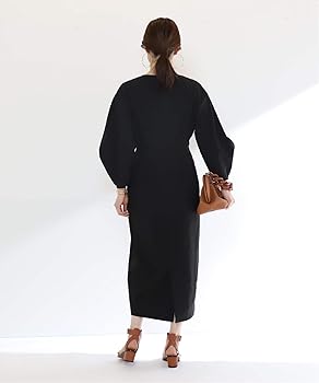 ⭐︎新品⭐︎ヴェルメイユパーイエナ⭐︎綿麻ストレッチウエストシェイプワンピース⭐︎40⭐︎ VERMEIL par iena（ヴェルメイユパーイエナ）の「綿麻ストレッチ